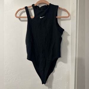 Nike Black Sleeveless Bodysuit